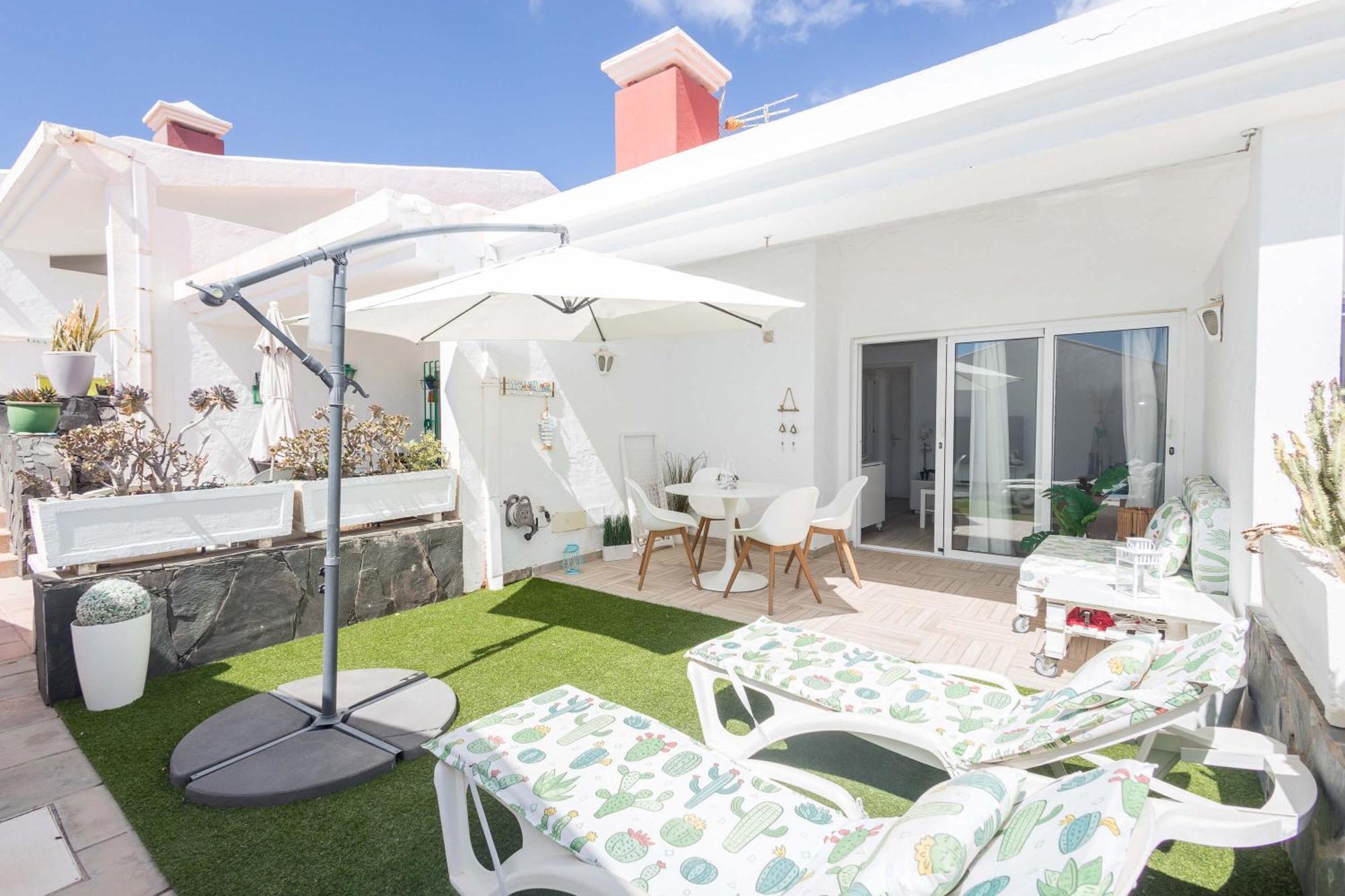 Playa Del Aguila Bungalow Con Terraza Solarium Maspalomas  Exteriör bild