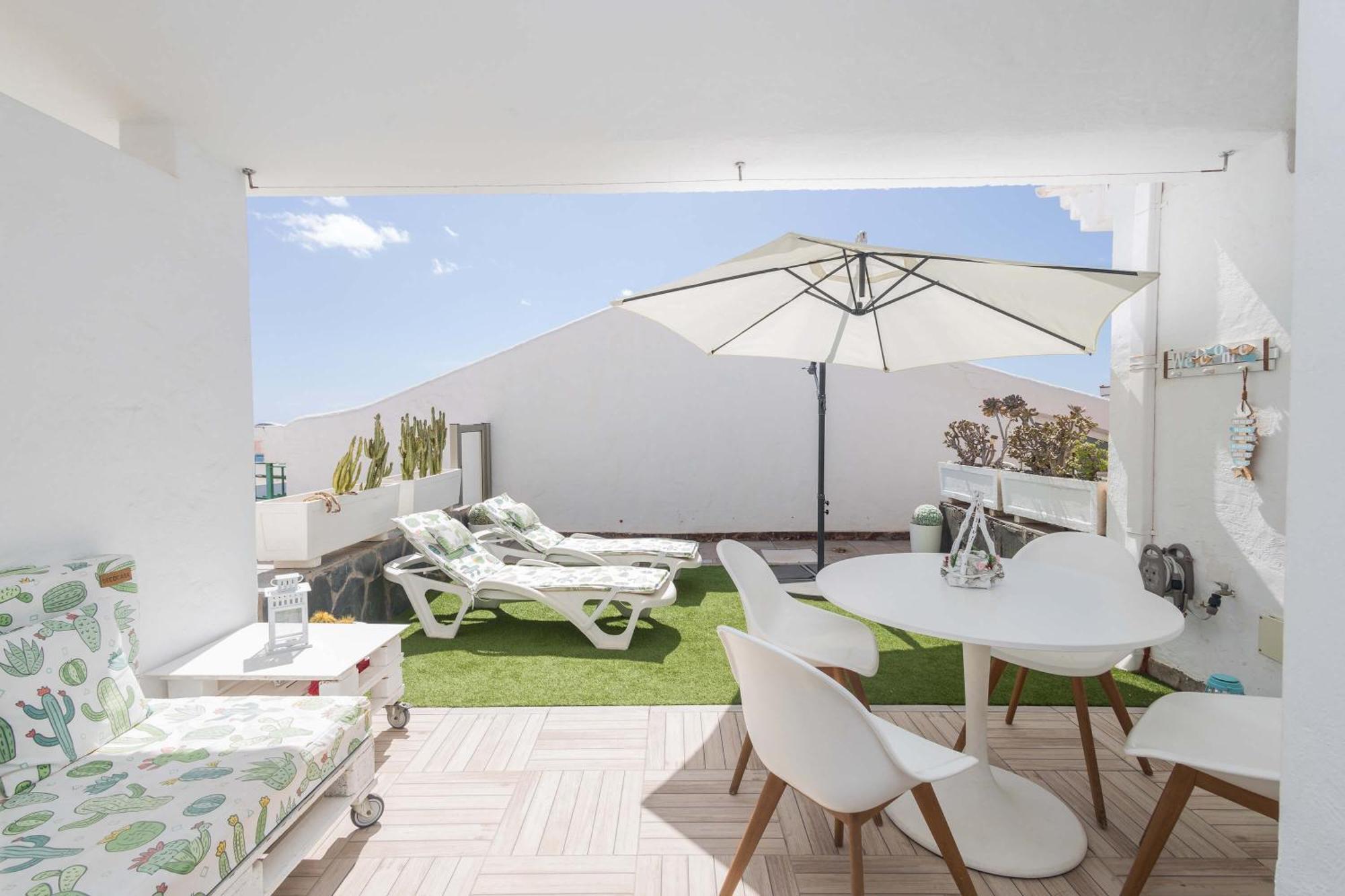 Playa Del Aguila Bungalow Con Terraza Solarium Maspalomas  Exteriör bild